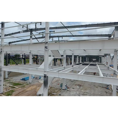 多层钢结构加工承接变电站厂房办公楼工程钢组件建筑施工轻钢结构