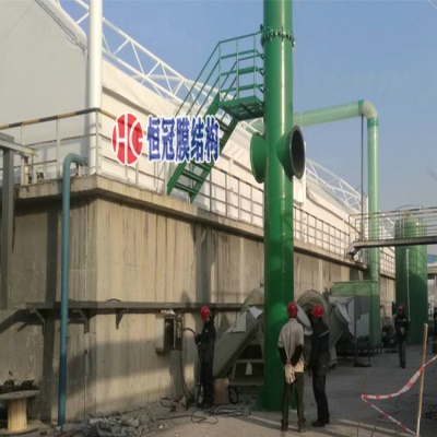 污水池加盖膜结构|反吊膜结构有哪些|PVDF污水处理膜结构【恒冠】