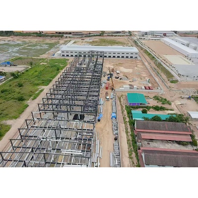 多层钢结构加工承接变电站厂房办公楼工程钢组件建筑施工轻钢结构