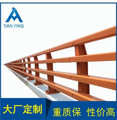 生产市政护栏隔离防撞桥梁钢结构铝合金铁栏杆镀锌喷漆 道路护栏