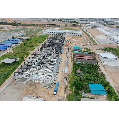 多层钢结构加工承接变电站厂房办公楼工程钢组件建筑施工轻钢结构